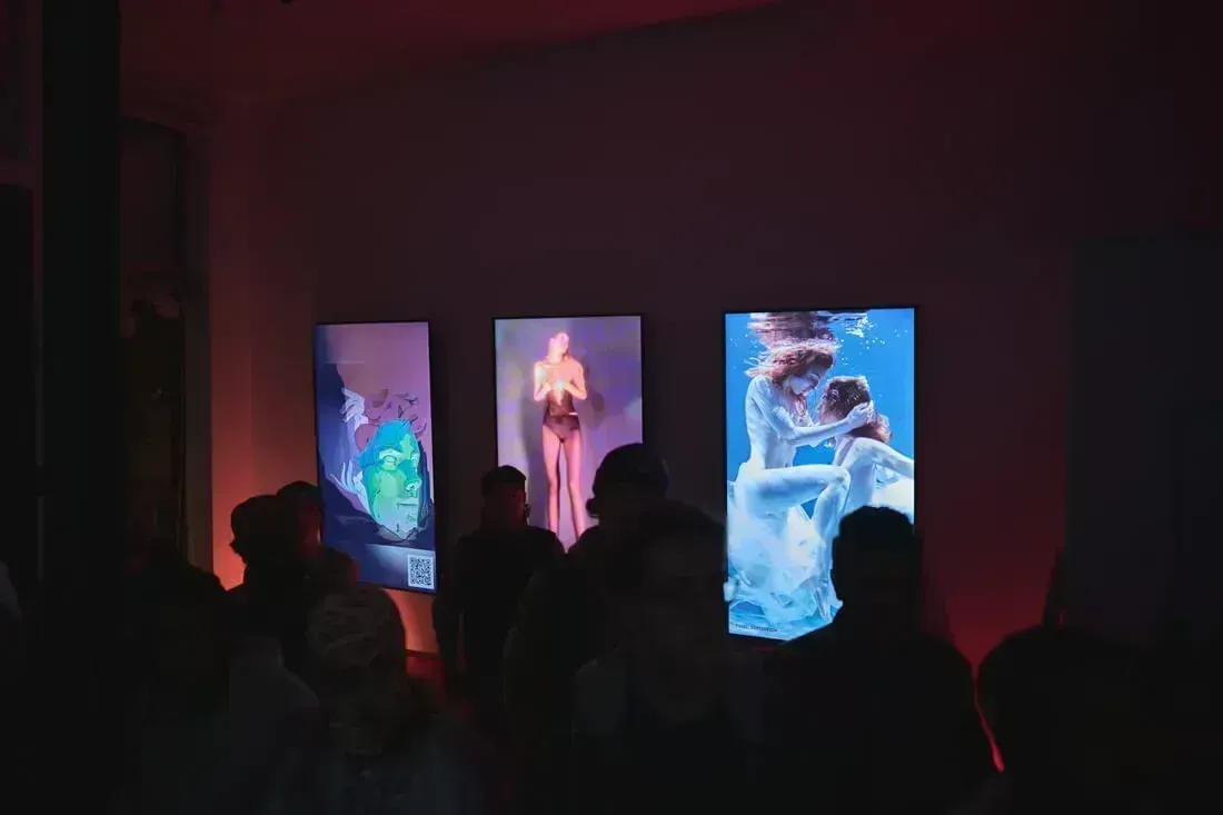 Gallery exhibition — international photography on display at a contemporary art venue