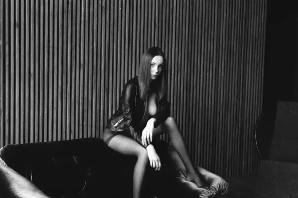 Early fine art nude photography on Praktica MTL3