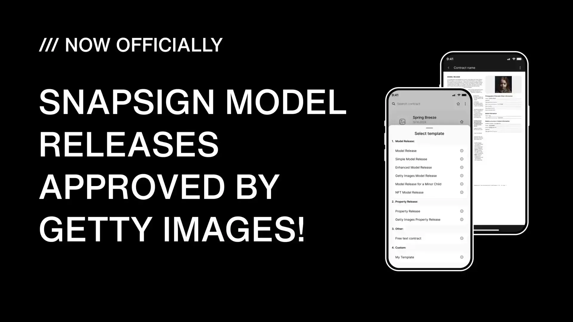 Model Release App Model Releases Meet Getty Images Standards